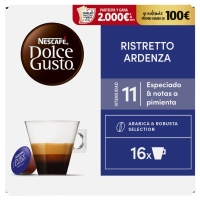 Café cápsulas Nescafé DOLCE GUSTO Ristretto Ardenza 16 unidades 104 g