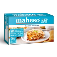 Lasaña conxelada MAHESO sen glute Carne estoxo 525 g