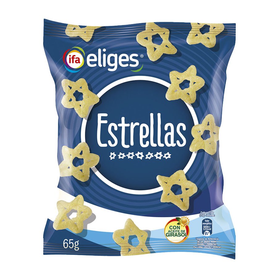 Aperitivos Estrellas IFA ELIGES 65 g