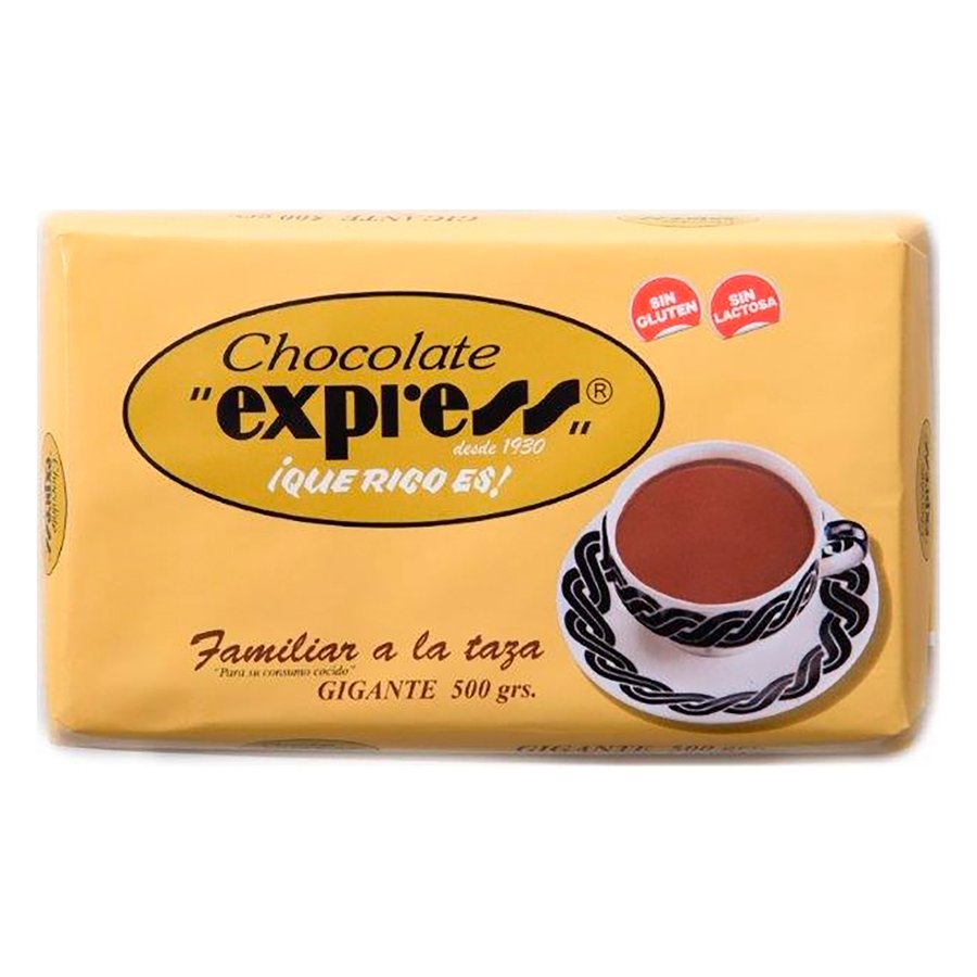 Chocolate a la taza EXPRESS familiar gigante tableta 500 g