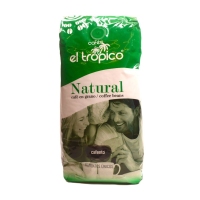 Café grano natural EL TROPICO paquete 500 g
