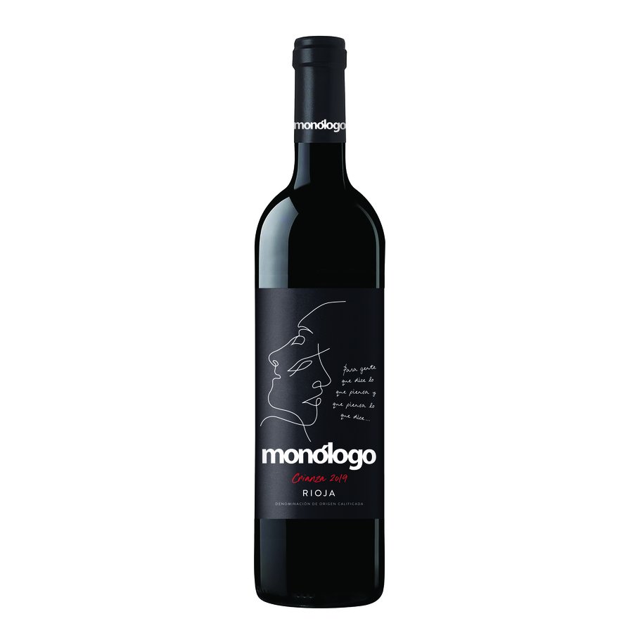 Vino tinto D.O.Ca.Rioja MONOLOGO Crianza botella 75 cl