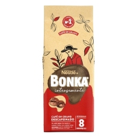 Café grano descafeinado BONKA paquete 500 g