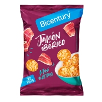 Mini tortiñas BICENTURY xamón ibérico 70 g