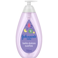 Xabón líquido JOHNSON'S BABY doces sonos botella con dosificador 750 ml