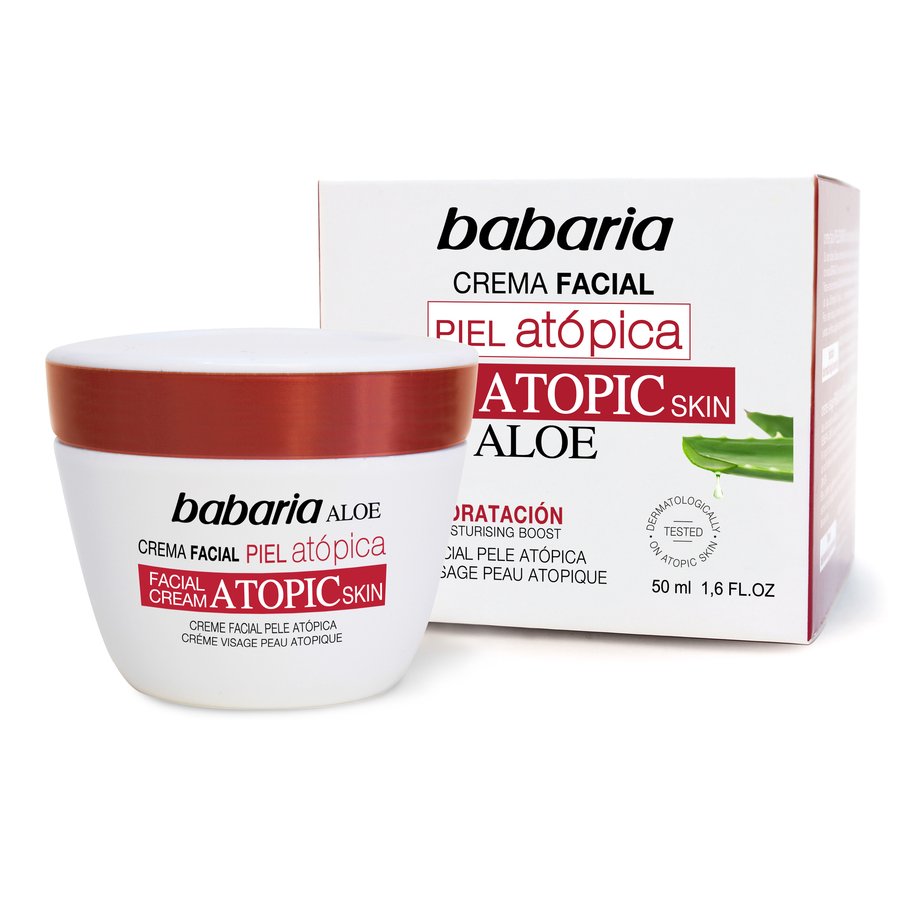 Crema hidratante BABARIA piel atópica 50 ml