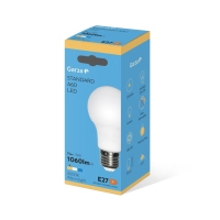 Bombilla GARZA LED estándar 9,5W E27 luz cálida 1 ud. 400773