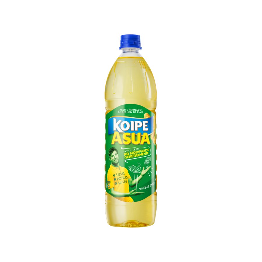 Aceite maíz KOIPE Asua botella  1 l