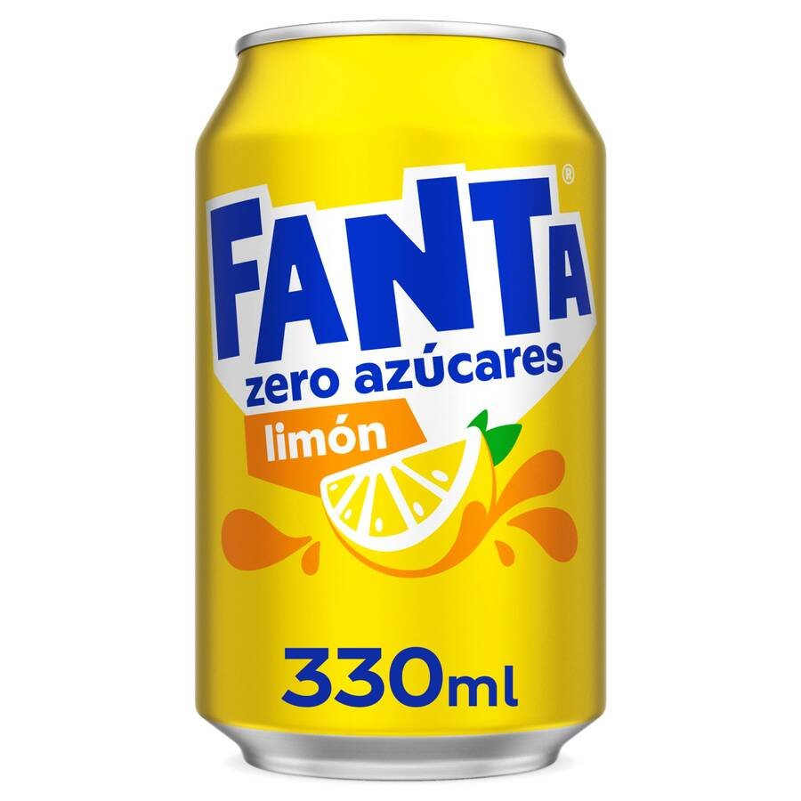 Imagen de Refresco FANTA limón zero lata 33 cl