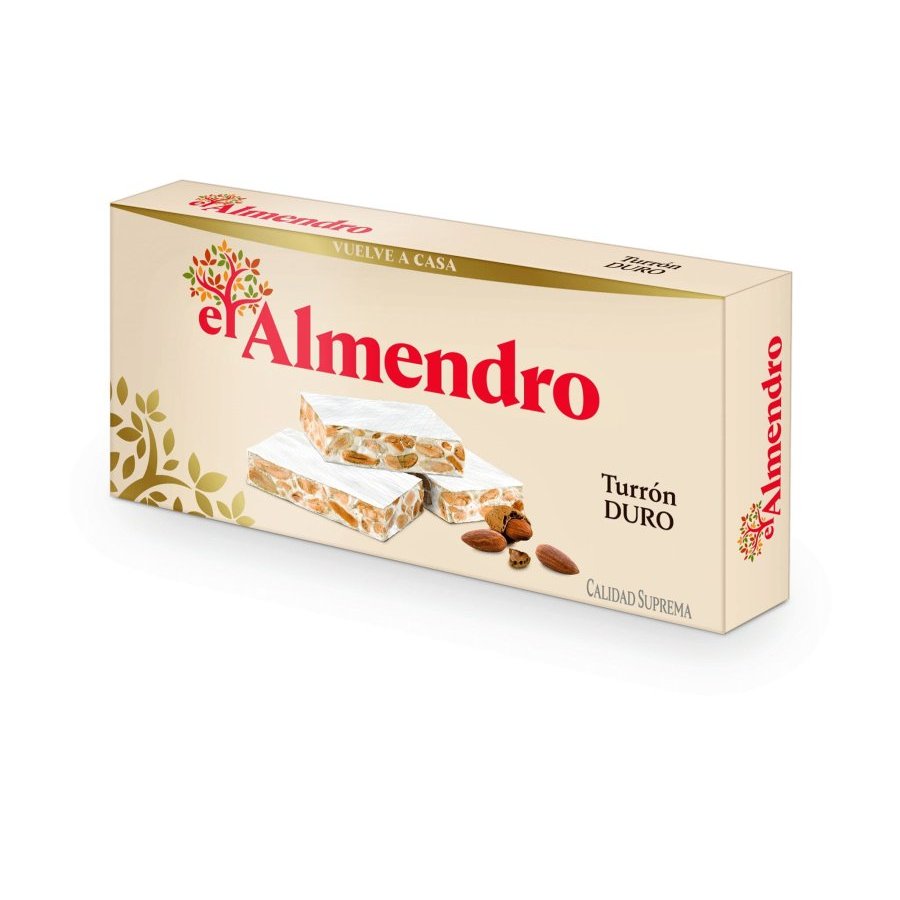 Turrón duro EL ALMENDRO suprema tableta 250 g