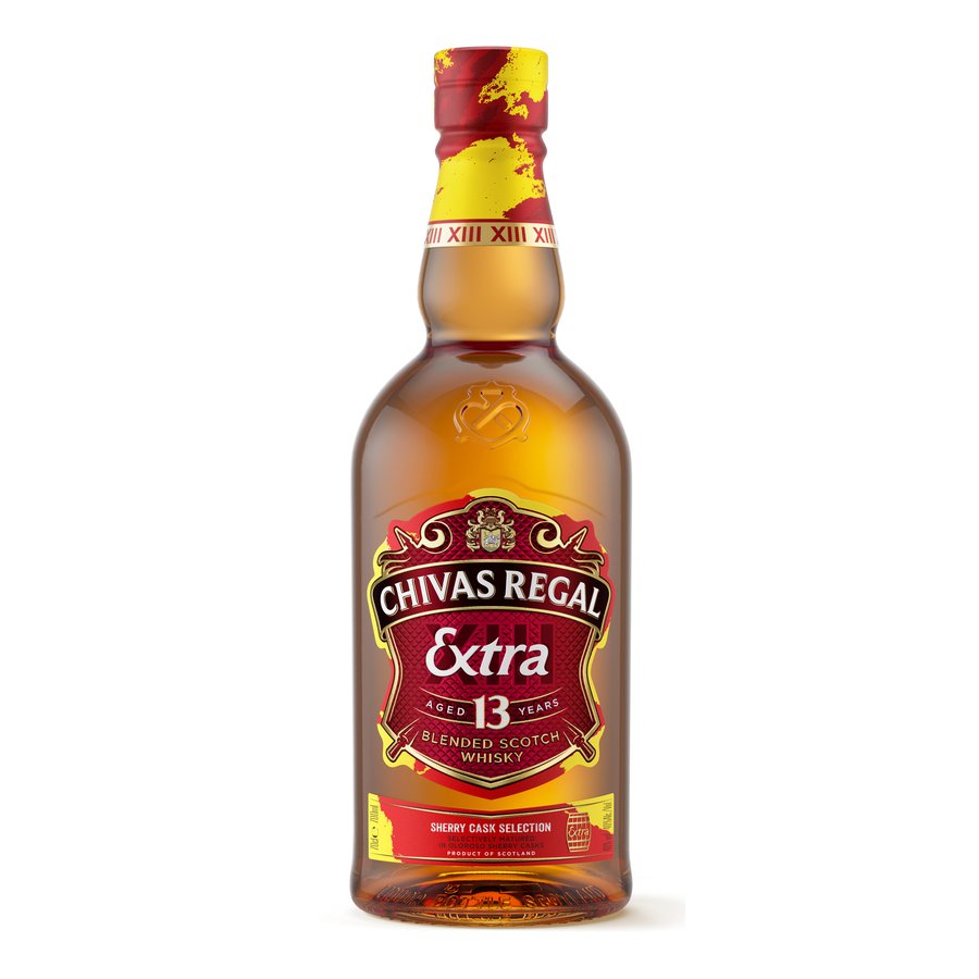 Whisky escocés CHIVAS extra botella 70 cl