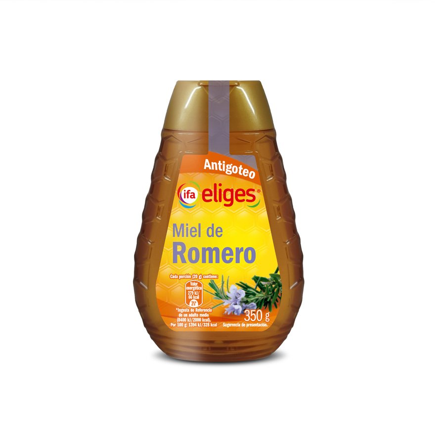Miel de romero IFA ELIGES antigoteo 350 g