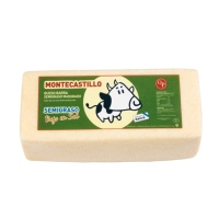 Queso barra MONTECASTILLO semigraso bajo en sal kilo