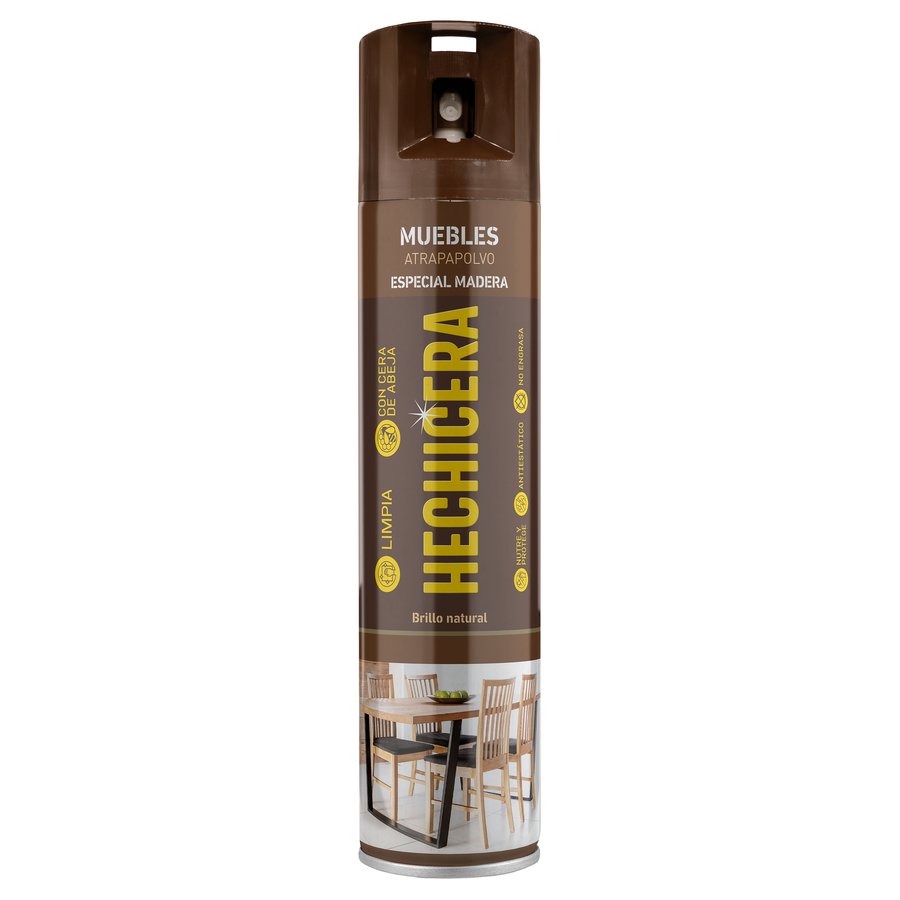 Limpiamuebles HECHICERA especial madera spray 400 ml