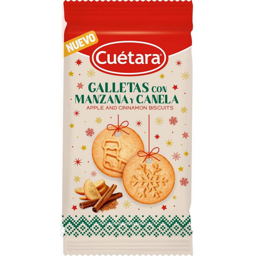 Galletas CUETARA manzana y canela 157 g