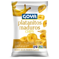 Chips de platanitos maduros GOYA 75 g