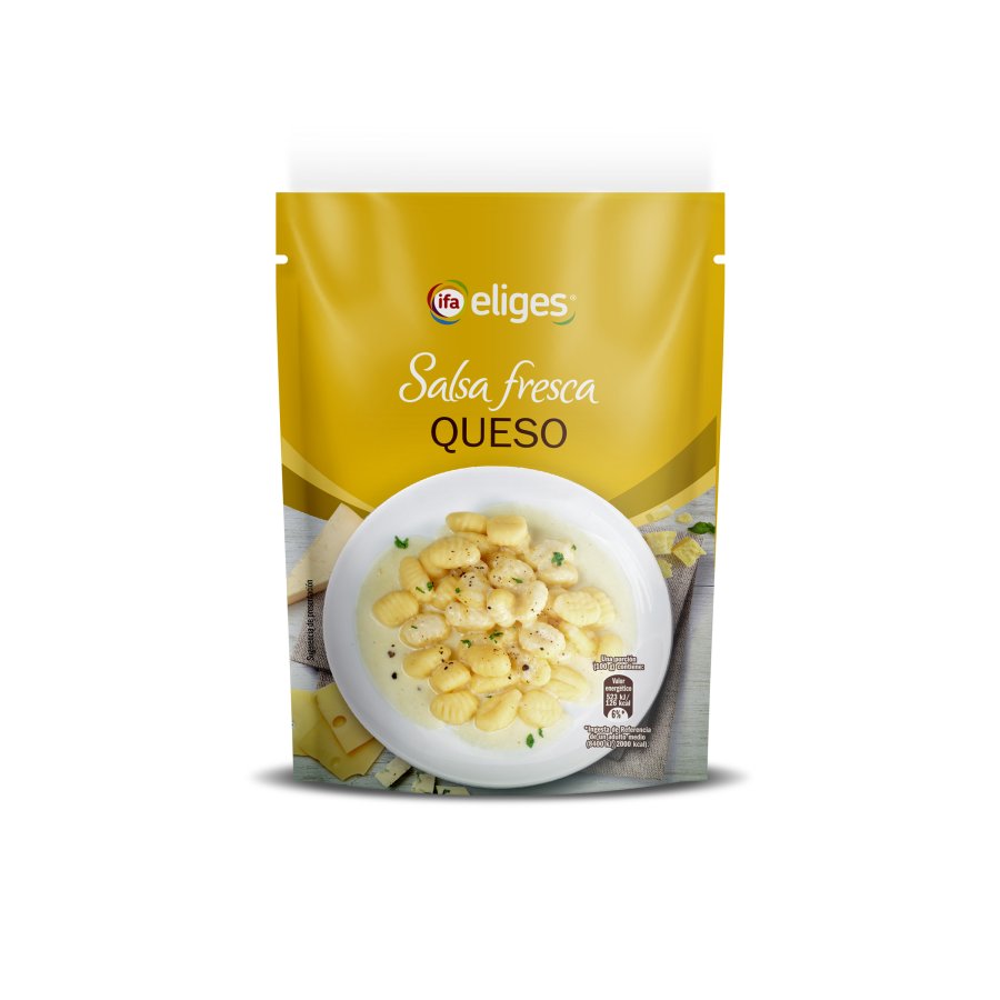 Salsa fresca IFA ELIGES queso 180 g