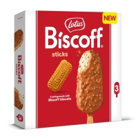 Xeado bombón LOTUS biscoff 3 uds 198 g