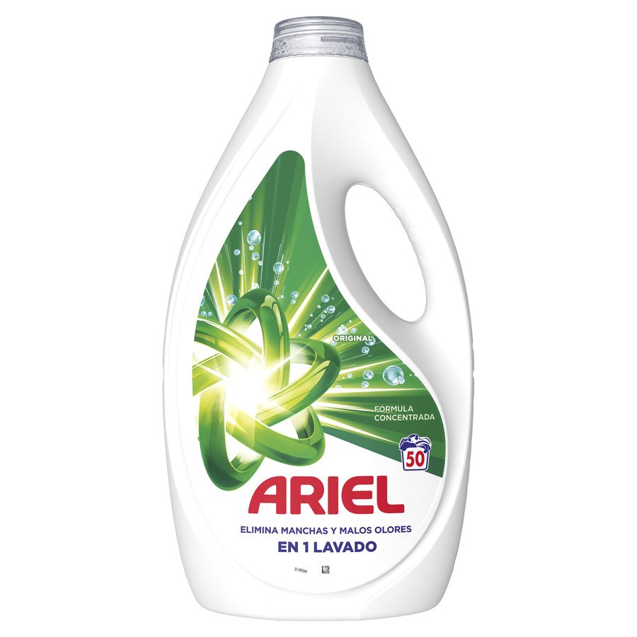Detergente líquido ARIEL Original 50 lavados