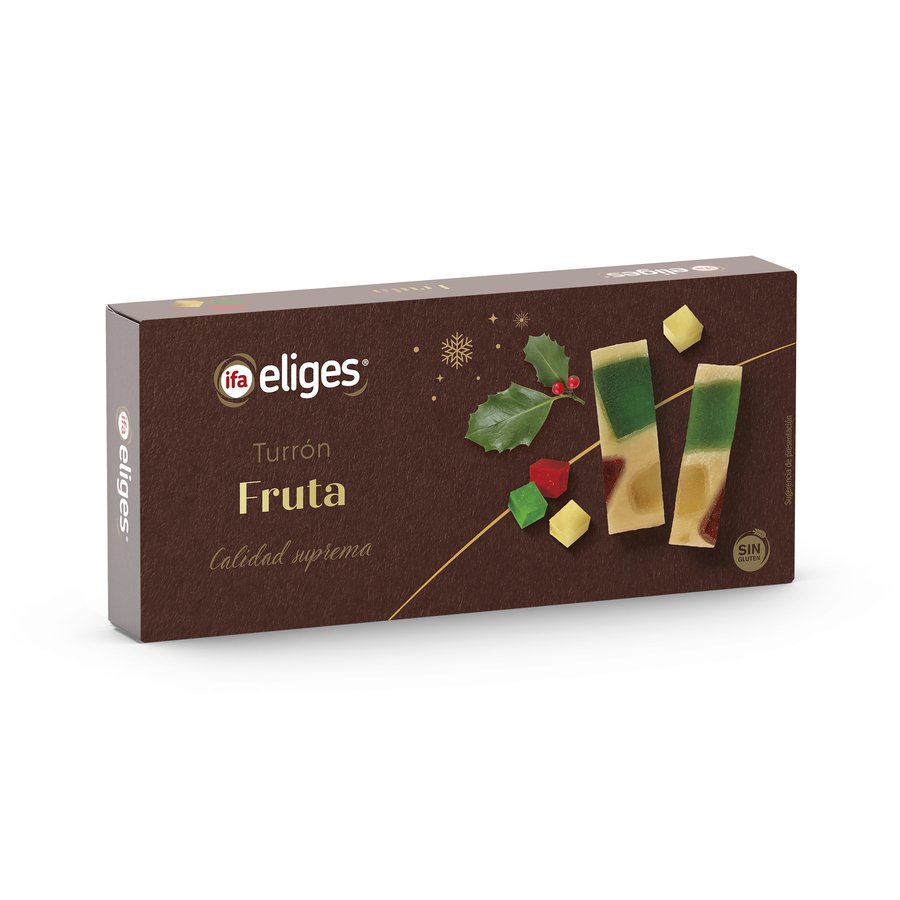 Turrón fruta IFA ELIGES 250 g