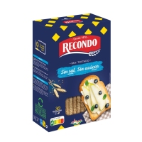 Pan tostado RECONDO sin sal y sin azúcar añadidos 30 rebanadas 270 g