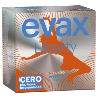 Compresas EVAX Liberty super alas 10 unidades