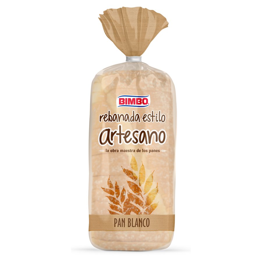Pan de molde BIMBO estilo artesano blanco 500 g