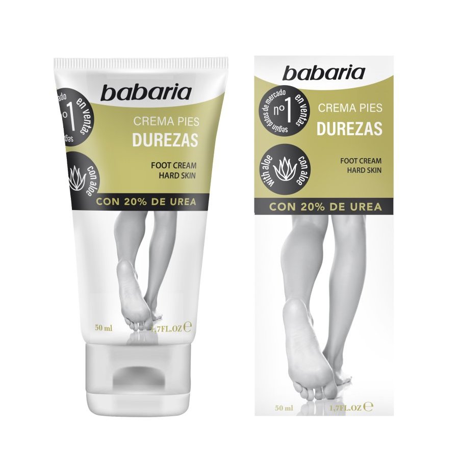 Crema pies BABARIA antidurezas tubo 50 ml