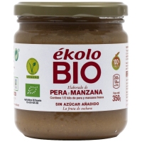 Elaborado de pera e mazá EKOLO Bio 350 g