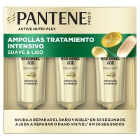 Ampolas PANTENE Suave e Liso 30 segundos 3x15 ml