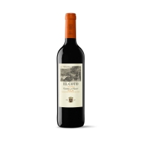 Viño tinto D.O.Ca.Rioxa EL COTO Crianza botella 75 cl