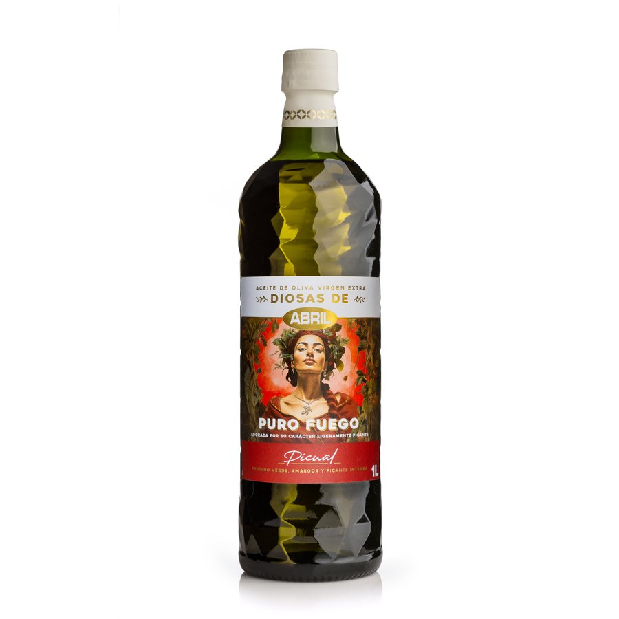 Aceite oliva virgen extra ABRIL picual botella 1 l