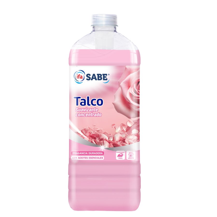 Suavizante concentrado IFA SABE talco 80 lavados 1,7 l