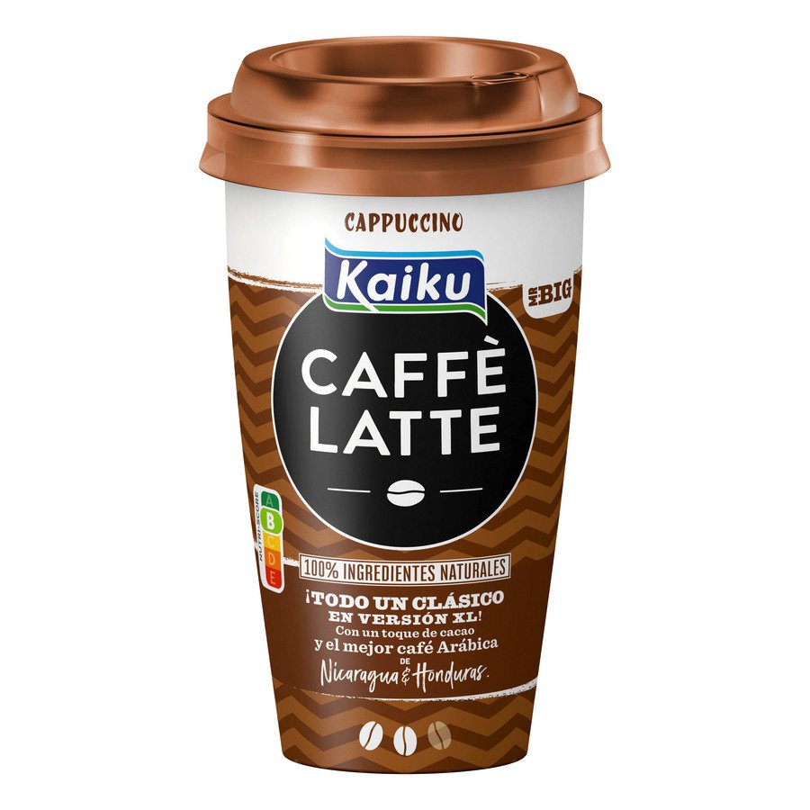 Bebida refrigerada KAIKU caffe Latte cappuccino big 370 ml