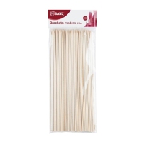Pincho brocheta madeira 25 cm IFA SABE 100 unidades