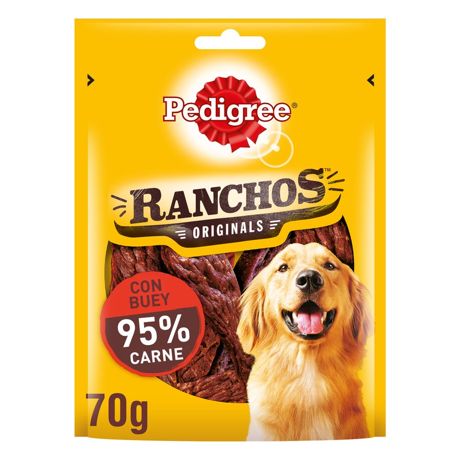 Snack perro PEDIGREE buey ranchos 70 g