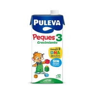 Preparado lácteo PULEVA peques-3 crecimiento brik 1 l