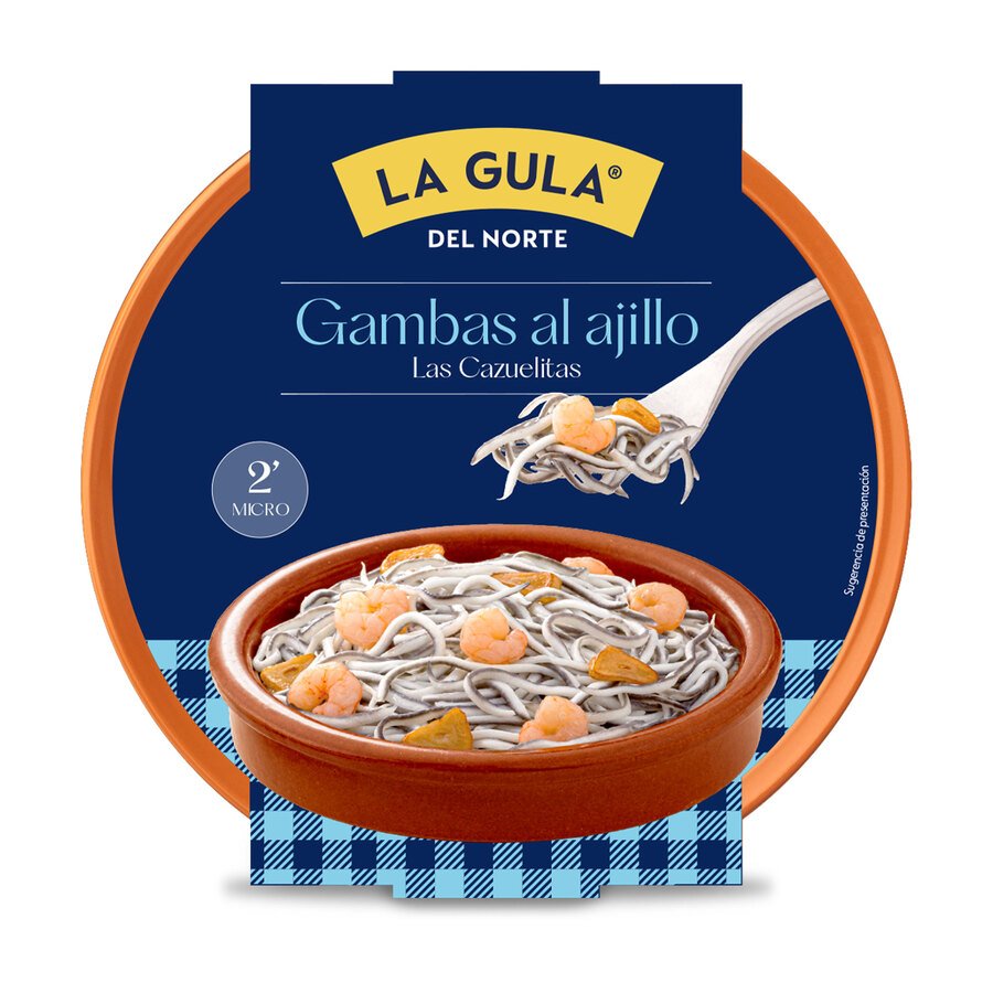 LA GULA DEL NORTE Gambas al ajillo 230 g