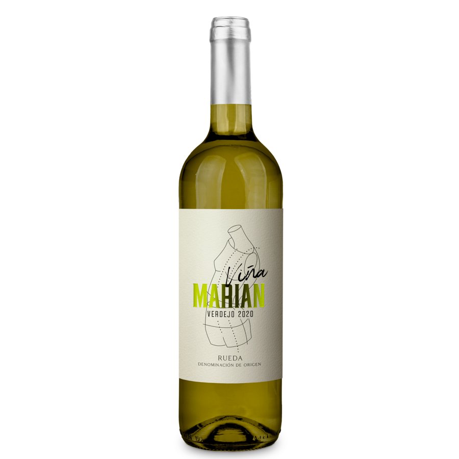 Vino blanco D.O.Rueda VIÑA MARIAN verdejo botella 75 cl