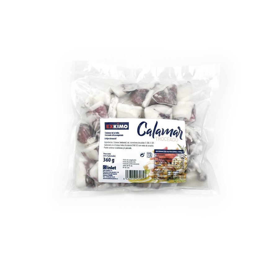 Calamar troceado EXKIMO 360 g