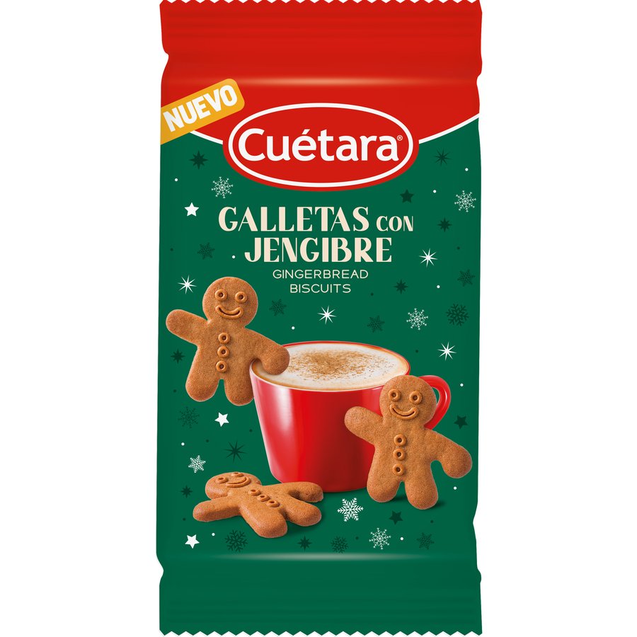 Galletas CUETARA jengibre 95 g