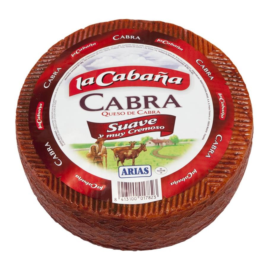 Queso LA CABAÑA suave-cremoso cabra kilo