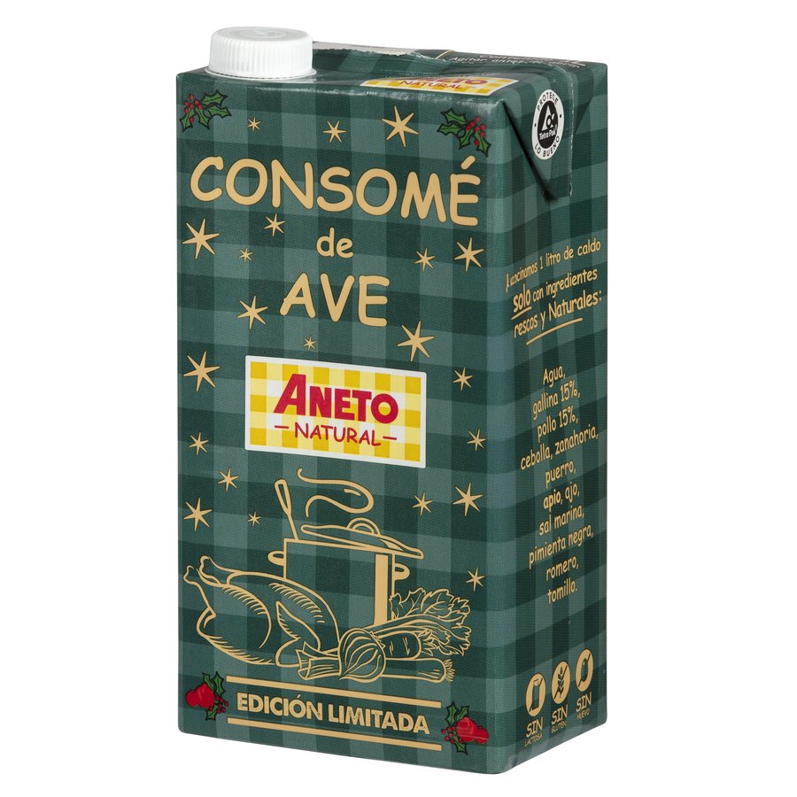 Consomé de ave ANETO 1L