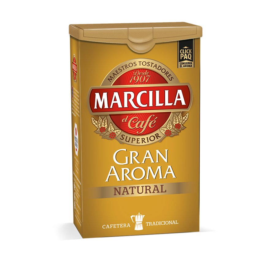 Café molido natural MARCILLA paquete 250 g