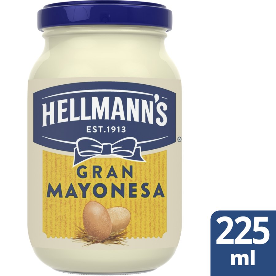 Mayonesa HELLMANN'S tarro 225 ml