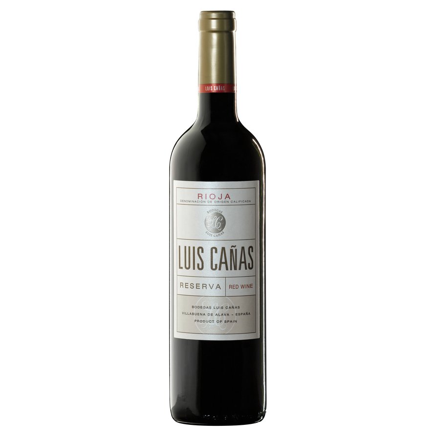 Vino tinto D.O.Ca.Rioja LUIS CAÑAS Reserva botella 75 cl
