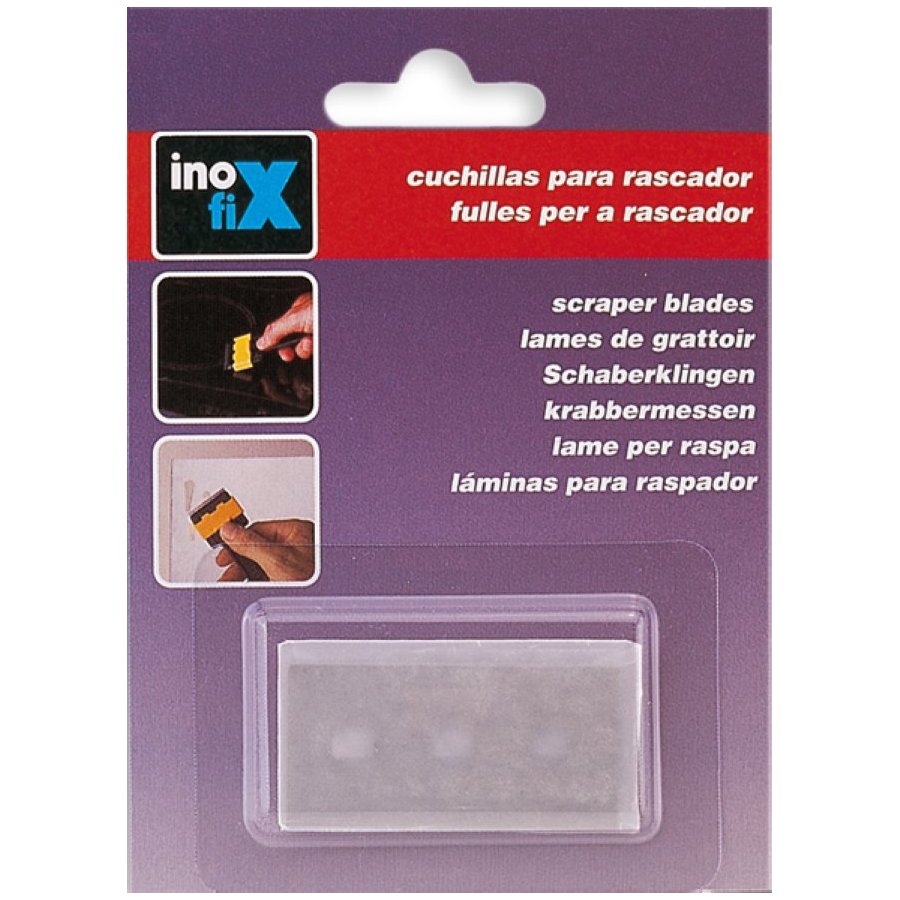 Repuesto cuchillas inofix rasqueta bliser 5 unidades