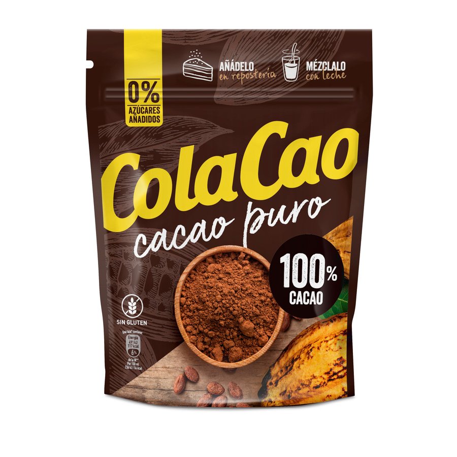 Cacao soluble COLA CAO puro 100% 250 g