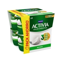 Bífidus ACTIVIA DANONE natural 8x120 g