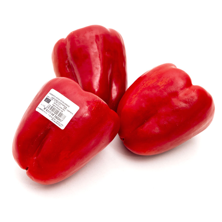 Pimiento rojo ecológico (150-230 g) unidad